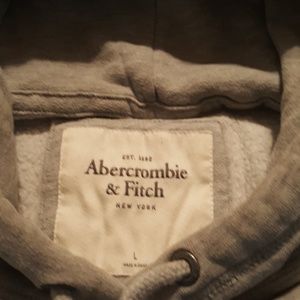A&f gray hoody